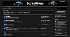 Desktop Screenshot of customgm.com